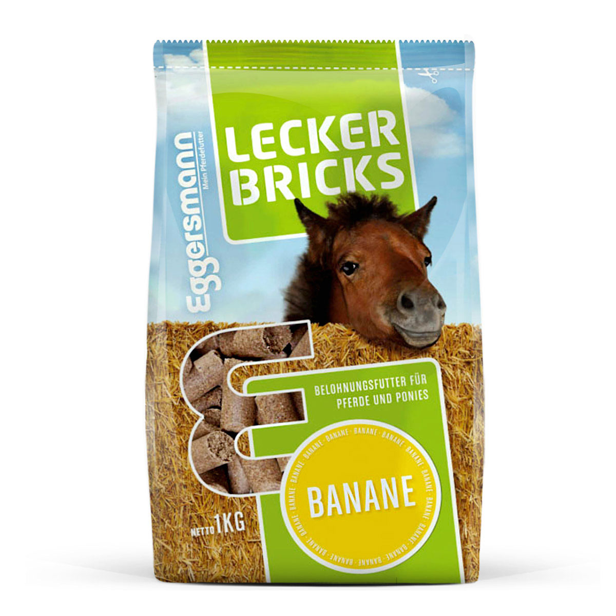 Eggersmann Lecker Bricks - 1kg (Banane) besondere Belohnung von Eggersmann