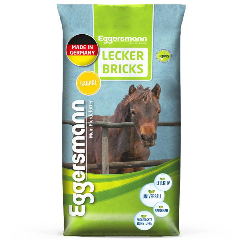 Eggersmann Lecker Bricks - 25kg - (Banane) besondere Belohnung von Eggersmann