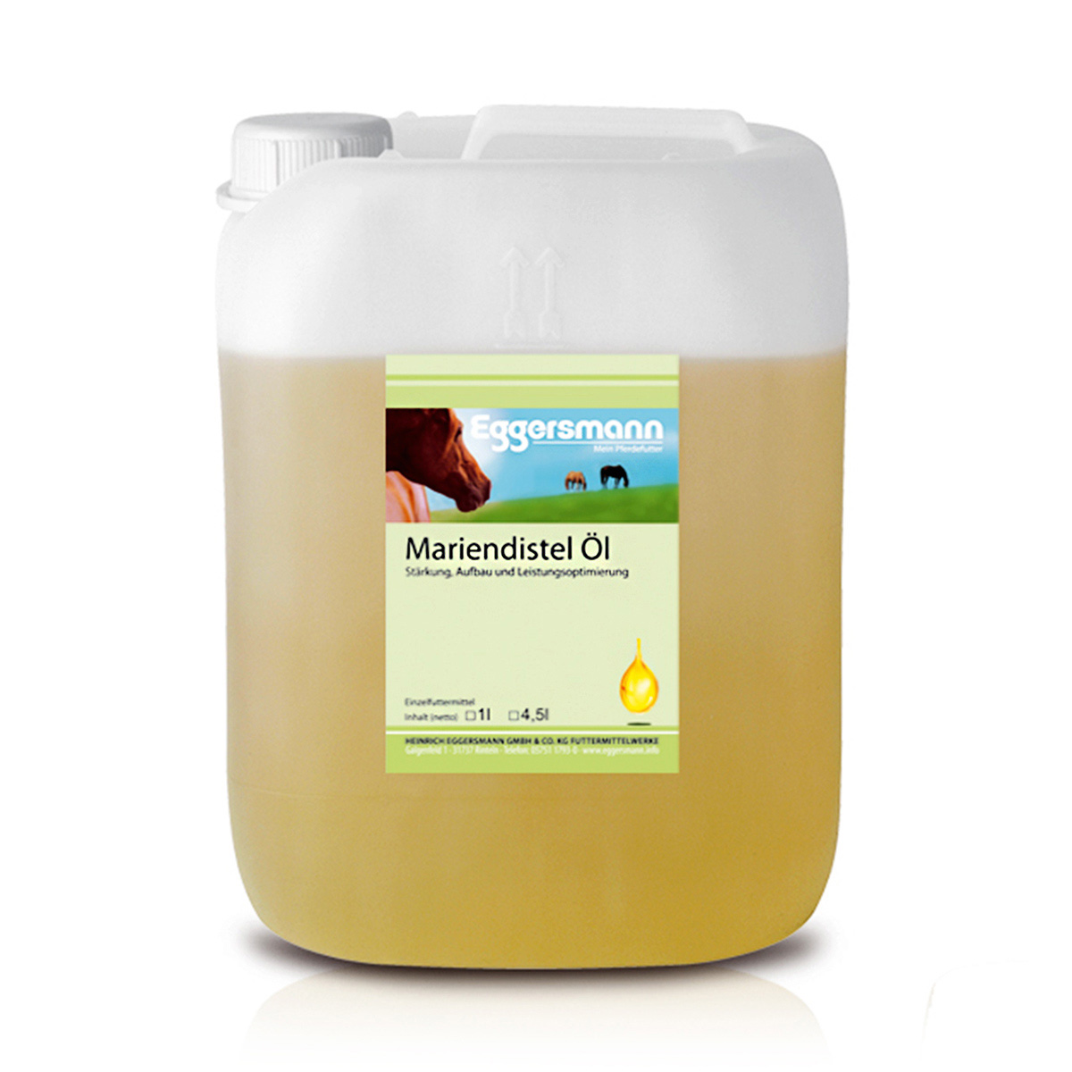 Eggersmann Mariendistel-Öl 4,5 l schnell verfügbare Energiequelle von Eggersmann