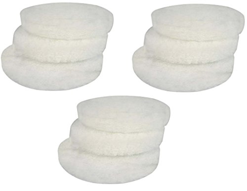 Eheim Classic 2211 Außenfilter Fine Filter Pad (weiß) - 3 Packungen mit je 3 Pro Pack (9 total) von Eheim