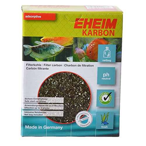 Eheim Karbon Filter Carbon with Net Clear Adsorptive Aquarium Water 1 Liters von Eheim