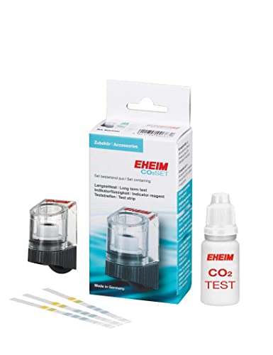 Eheim Permanent CO2-Test Set mit Flüssigkeit, 3 Teststreifen und Saugnapf - CO2-Gehalt im Aquarium messen und überwachen - Aquarienpflege - 6E+1g Eheim Permanent CO2-Test Set mit Flüssigkeit, 3 Teststreifen und Saugnapf - CO2-Gehalt im Aquarium messen und überwachen - Aquarienpflege - 6E+1g von Eheim