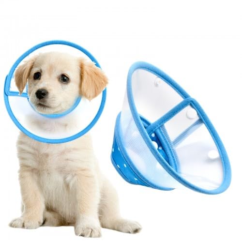 Hundehalsband, Spitz Zulaufendes Halsband, Weiches Katzenschutzhalsband, Komfortabler Leckschutz, Hundeschutzhalsband, Verhindert Bisse Und Lecken, FüR Katzenwelpen Und Kleine Hunde Hundehalsband, Spitz Zulaufendes Halsband, Weiches Katzenschutzhalsband, Komfortabler Leckschutz, Hundeschutzhalsband, Verhindert Bisse Und Lecken, FüR Katzenwelpen Und Kleine Hunde von Ehuihuan