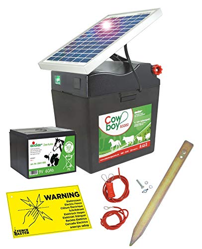Eider 10045-00S Cowboy B 5000 + Batterie + 5 Watt Solar Modul von Eider