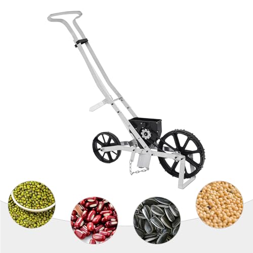 Aluminium Garten Sämaschine, Handsämaschine Sämaschine, Drillmaschine Einzelkorn Sämaschine, Gartenstreuer für Samen wie Mais Lauch Spinat Karotten Aluminium Garten Sämaschine, Handsämaschine Sämaschine, Drillmaschine Einzelkorn Sämaschine, Gartenstreuer für Samen wie Mais Lauch Spinat Karotten von Eieblek