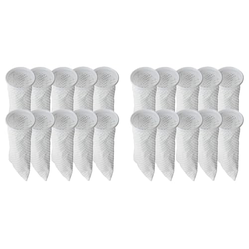 Eieenotee 20 St¨¹ck Premium 4-Ringfiltersocken f¨¹r Aquarien: Verbesserte und Haltbarkeit von Eieenotee
