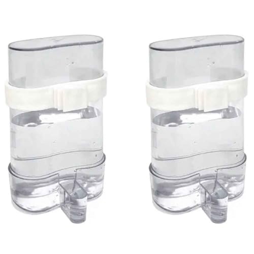 Eieenotee 2X Transparenter H?ngender Aufbewahrungsbeh?lter f¨¹r Kanarienv?Gel, Nymphensittiche, Sittiche, Vogeltr?nke, Vogelwasserspender Eieenotee 2X Transparenter H?ngender Aufbewahrungsbeh?lter f¨¹r Kanarienv?Gel, Nymphensittiche, Sittiche, Vogeltr?nke, Vogelwasserspender von Eieenotee