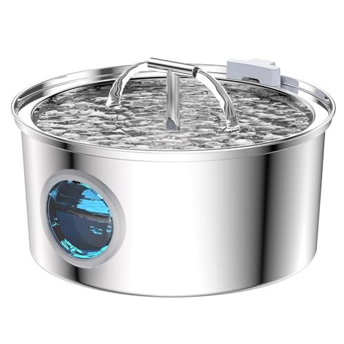 Eieenotee Edelstahl f¨¹r Kleine Hund Gro?er Kitty Water Fountain zum Trinken Von Katzenstier Wasserbrunnen EU -Stecker Eieenotee Edelstahl f¨¹r Kleine Hund Gro?er Kitty Water Fountain zum Trinken Von Katzenstier Wasserbrunnen EU -Stecker von Eieenotee