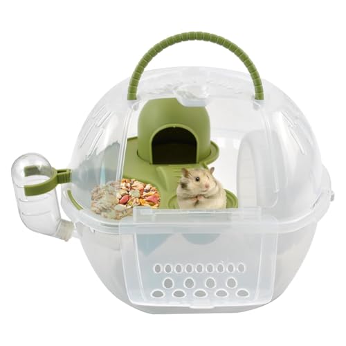 Eieenotee Hamstertravel Carrier Stille ¨¹bungsr?der Wasserflasche Lebensmittelschale Tragbare 2 -Stufige Atmungskoffer Gr¨¹n Gr¨¹n Eieenotee Hamstertravel Carrier Stille ¨¹bungsr?der Wasserflasche Lebensmittelschale Tragbare 2 -Stufige Atmungskoffer Gr¨¹n Gr¨¹n von Eieenotee