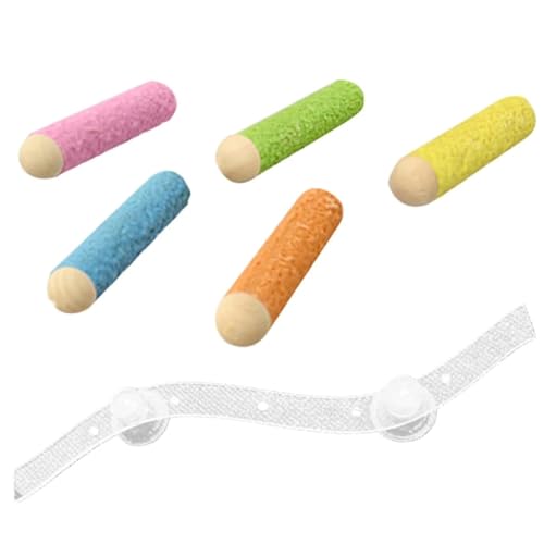 Eieenotee Vogelstange, Sittich-Kletterrampe, Saugnapf, Platzsparend, Vogelk?fig-Sitzstange f¨¹r Papageien, Sittiche, Nymphensittiche f¨¹r die Wand A von Eieenotee