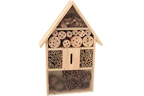 Eifa XXL 50 cm Insektenhotel Natur/Nistkasten Insektenhaus aus Holz für Bienen, Schmetterlinge, Käfer & andere Tiere Eifa XXL 50 cm Insektenhotel Natur/Nistkasten Insektenhaus aus Holz für Bienen, Schmetterlinge, Käfer & andere Tiere von Eifa