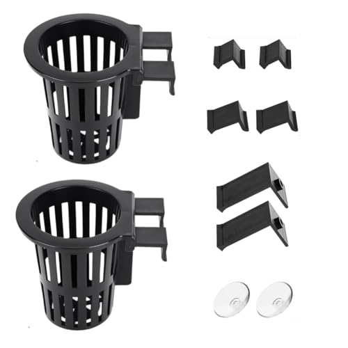 Eighosee 2er-Pack Aquarium-Pflanzenhalter mit Clips, Geeignet für die Bepflanzung Von Fischbecken. Eighosee 2er-Pack Aquarium-Pflanzenhalter mit Clips, Geeignet für die Bepflanzung Von Fischbecken. von Eighosee