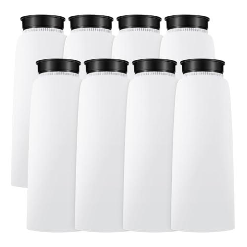 Eioeeklop 8 Stück Filtersocken mit Schwarzem 200 Μm für Salzwasseraquarien und Teiche von Eioeeklop
