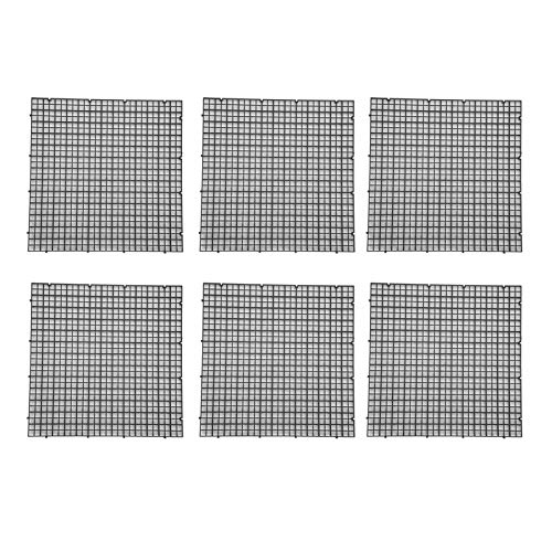Ejoyous 6 Stück Aquarium Trennwand, Aquarium Tank Grid Fisch Tank Teiler Aquarium-Trenngitter Aquarium Fisch Tank Isolierung um Verschiedene Fische zu Halten (30 * 30CM) von Ejoyous