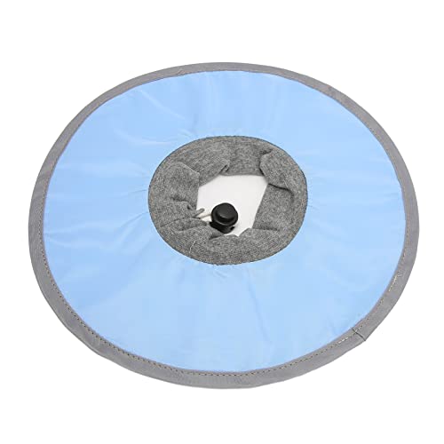 Ejoyous Einstellbare Anti -Licking -Katzenwiederherstellungshalter für Katzen, Premium Material Elizabethan Kegel mit Einstellbarem Kordelkordel, Katzenwiederherstellungskragen Leicht zu Reinigen (L) von Ejoyous
