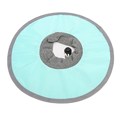 Ejoyous Einstellbare Anti -Licking -Katzenwiederherstellungshalter für Katzen, Premium Material Elizabethan Kegel mit Einstellbarem Kordelkordel, Katzenwiederherstellungskragen Leicht zu Reinigen (M) von Ejoyous