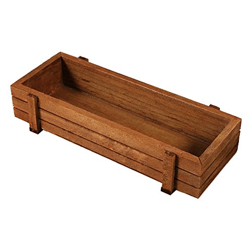 Ejoyous Hölzerne Pflanzerbox Rustikaler Hölzerner Pflanzer Holzfensterbox für Blumen Kräuter Suctents Indoor Outdoor Garden Pflanzer mit Robustem Rahmen 22,5 X 8,4 X 4,1 cm Ejoyous Hölzerne Pflanzerbox Rustikaler Hölzerner Pflanzer Holzfensterbox für Blumen Kräuter Suctents Indoor Outdoor Garden Pflanzer mit Robustem Rahmen 22,5 X 8,4 X 4,1 cm von Ejoyous