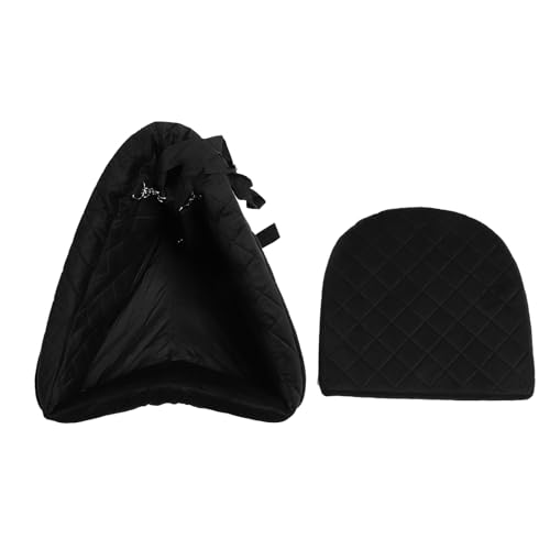 Ejoyous Hunde Autositz, Waschbarer Hundesitz Hundeautositz Hunde Sitzerhöhung Hundebett Auto Hundesitzerhöhung für kleine und mittelgroße Hunde (Black) von Ejoyous
