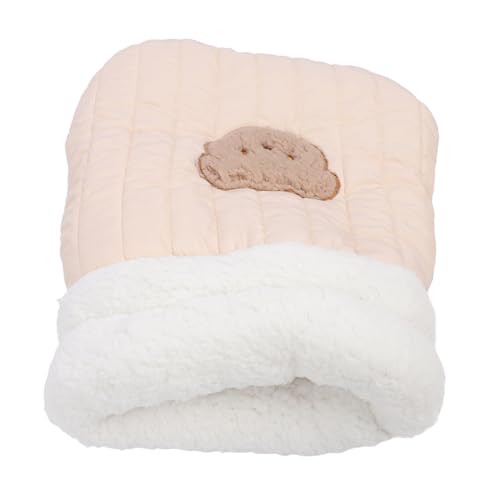 Ejoyous Katze Schlafsack, Gemütlicher Komfort Warm und Plüschiger PP -Baumwollkatze Bett, Halb Geschlossene Höhlendesign, Universell für Katzen und Kleine Hunde (L) von Ejoyous