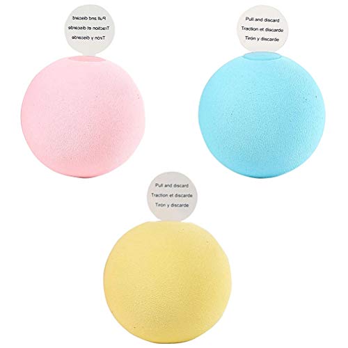 Ejoyous Katzenball Spielzeug, 3PCS Interaktive Catnip Spielzeuge für Katzen Bewegender Rollball für Hauskatzen, Kätzchen Zwitschernde Bälle mit Tiergeräuschen Vogel Frosch Grille (PINK) von Ejoyous