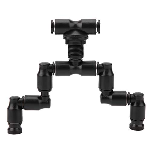 Ejoyous Reptilien Nebel Sprinkler, 360 Einstellbare Aquarium Tank Fogger Regenwald System 1/4'' Tub Reptil Forest Nebel Sprinkler für Reptilien-Enthusiasten und Terrarium-Halter Ejoyous Reptilien Nebel Sprinkler, 360 Einstellbare Aquarium Tank Fogger Regenwald System 1/4'' Tub Reptil Forest Nebel Sprinkler für Reptilien-Enthusiasten und Terrarium-Halter von Ejoyous