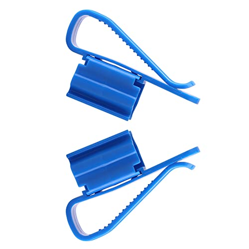 Ejoyous Rohr Clamp/Holder Schlauch Klemmenrohrclip für Wasserrohre Verstellbare Kunststoffrohrklemmen für Fischtank Eimer Waschbecken Badezimmer 8mm-16mm Schlauchstabilisator Sichern Sie Kompakte von Ejoyous