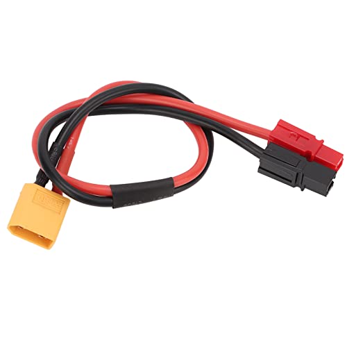 Ejoyous XT60 auf Anderson Adapterkabel, XT60 Anschluss Adapter Verlängerungskabel Temperaturbeständiger Silikon Draht, für Bbshd Mittelantriebsmotor zur Batterie von Ejoyous
