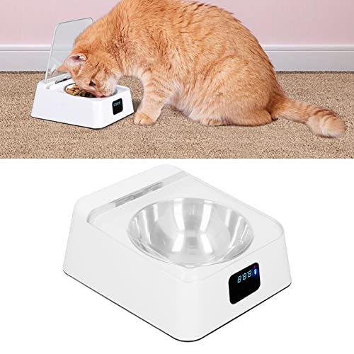 Katzenfutter Automat, Futterautomat Katze Automatisch Katze Futternapf mit Sensor Automatischer Futterspender für Katzen Hunde, für Kleine Mittlere Haustiere von Ejoyous
