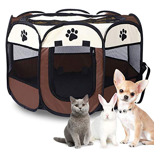 Welpenlaufstall Tierlaufstall, Welpenauslauf faltbar Welpenlaufstall Tierlaufstall für Hunde Hasen Meerschweinchen Katzen für innern oder außen 81 x 45 cm Welpenlaufstall Tierlaufstall, Welpenauslauf faltbar Welpenlaufstall Tierlaufstall für Hunde Hasen Meerschweinchen Katzen für innern oder außen 81 x 45 cm von Ejoyous