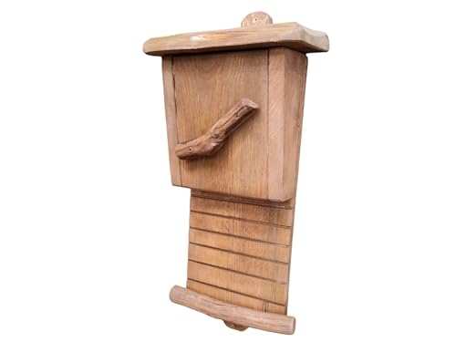 ÖkoMEBEL - Rustikaler Fledermäusekasten - Holz Nisthäu, Handarbeit aus Polen, Imprägnierter Schutz für Garten, Wald und Park ÖkoMEBEL - Rustikaler Fledermäusekasten - Holz Nisthäu, Handarbeit aus Polen, Imprägnierter Schutz für Garten, Wald und Park von Ekomebel