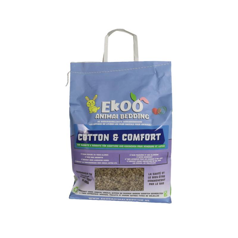 Ekoo Animal Bedding Cotton & Comfort - 30 L von Ekoo Animal Bedding