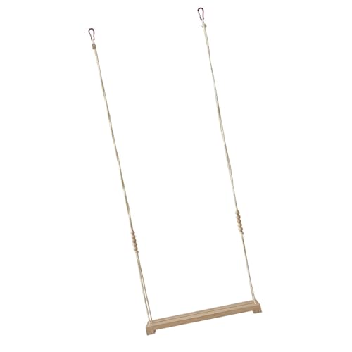 Eladcncmc Natürliches sicheres Hühnerschaukel-Spielzeug, Holzständer für Küken, Huhn-Anreicherungsspielzeug für Haustier-Hühner im Garten oder Hof Eladcncmc Natürliches sicheres Hühnerschaukel-Spielzeug, Holzständer für Küken, Huhn-Anreicherungsspielzeug für Haustier-Hühner im Garten oder Hof von Eladcncmc