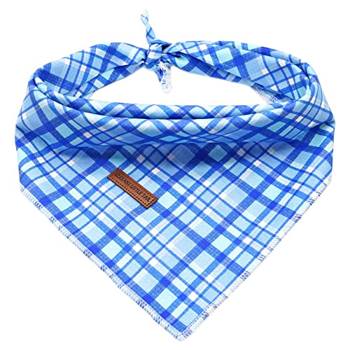 Elegant little tail Hundebandana, Sommer-Haustiergeschenk, Hundelätzchen, weicher, Verstellbarer, quadratischer Hundehalstuch für kleine, mittelgroße und große Hunde Elegant little tail Hundebandana, Sommer-Haustiergeschenk, Hundelätzchen, weicher, Verstellbarer, quadratischer Hundehalstuch für kleine, mittelgroße und große Hunde von Elegant little tail
