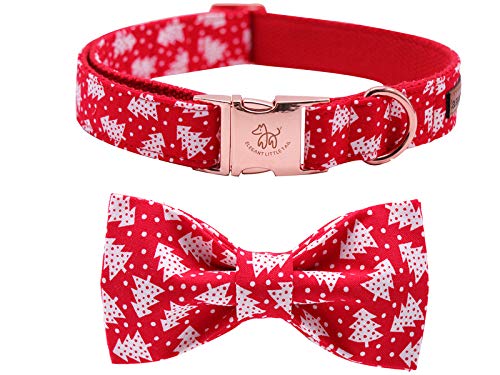 Elegant little tail Hundehalsband, Baumwolle und Gurtband, Weihnachten Hundehalsband, Mädchen oder Junge verstellbare Hundehalsbänder Haustier Geschenk für kleine mittelgroße Hunde Elegant little tail Hundehalsband, Baumwolle und Gurtband, Weihnachten Hundehalsband, Mädchen oder Junge verstellbare Hundehalsbänder Haustier Geschenk für kleine mittelgroße Hunde von Elegant little tail