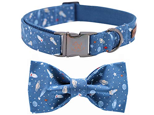 Elegant little tail Hundehalsband, Baumwolle und Gurtband, Weihnachten Hundehalsband, Mädchen oder Junge verstellbare Hundehalsbänder Haustier Geschenk für kleine mittelgroße Hunde Elegant little tail Hundehalsband, Baumwolle und Gurtband, Weihnachten Hundehalsband, Mädchen oder Junge verstellbare Hundehalsbänder Haustier Geschenk für kleine mittelgroße Hunde von Elegant little tail