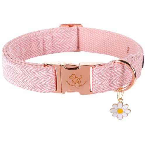 Elegant little tail Hundehalsband - Fischgräten-Hundehalsband rosa weiches haltbares Haustierhalsband verstellbares Haustierhalsband Hund für kleine mittlere große Hunde Elegant little tail Hundehalsband - Fischgräten-Hundehalsband rosa weiches haltbares Haustierhalsband verstellbares Haustierhalsband Hund für kleine mittlere große Hunde von Elegant little tail