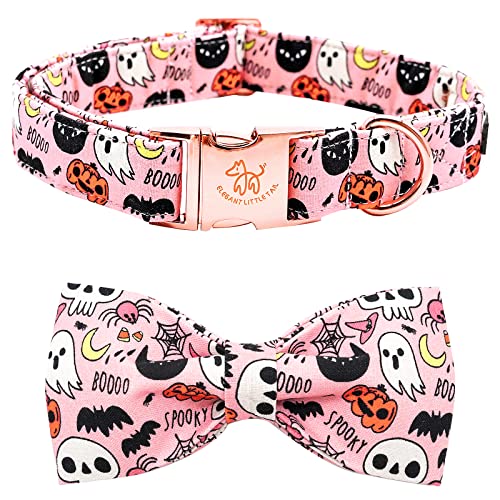 Elegant little tail Hundehalsband mit Schleife – Herbst-Hundehalsband, Halloween, Kürbisschleife, Mädchen, Junge, Haustierhalsband, weiches Hundehalsband mit Fliege, für große Hunde Elegant little tail Hundehalsband mit Schleife – Herbst-Hundehalsband, Halloween, Kürbisschleife, Mädchen, Junge, Haustierhalsband, weiches Hundehalsband mit Fliege, für große Hunde von Elegant little tail