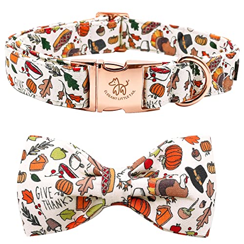Elegant little tail Hundehalsband mit Schleife – Herbst Hundehalsband Schleife Thanksgiving Truthahn Schleife Mädchen Junge Haustierhalsband Weiches Hundehalsband mit Fliege für kleine Welpen Elegant little tail Hundehalsband mit Schleife – Herbst Hundehalsband Schleife Thanksgiving Truthahn Schleife Mädchen Junge Haustierhalsband Weiches Hundehalsband mit Fliege für kleine Welpen von Elegant little tail