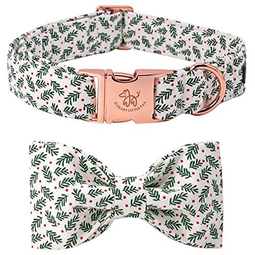Elegant little tail Weihnachtshundehalsband, Welpenhalsband, männliches oder weibliches Hundehalsband mit Schleife, verstellbare, weiche Fliege, Hundehalsbänder für X-Small-Hunde Elegant little tail Weihnachtshundehalsband, Welpenhalsband, männliches oder weibliches Hundehalsband mit Schleife, verstellbare, weiche Fliege, Hundehalsbänder für X-Small-Hunde von Elegant little tail