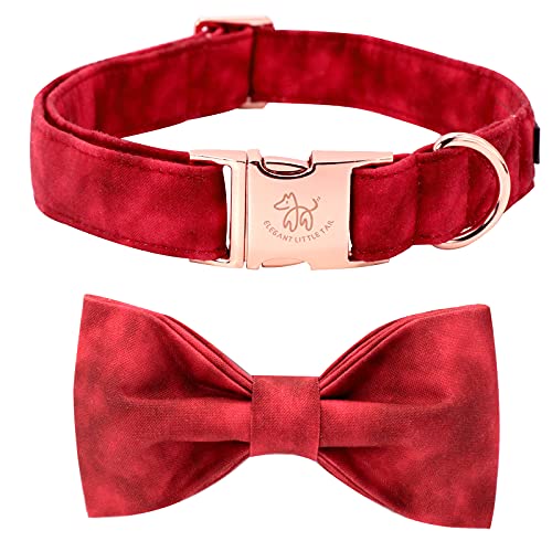 Elegant little tail Weihnachtshundehalsband, Welpenhalsband, männliches oder weibliches Hundehalsband mit Schleife, verstellbare, weiche Fliege, Hundehalsbänder für X-Small-Hunde Elegant little tail Weihnachtshundehalsband, Welpenhalsband, männliches oder weibliches Hundehalsband mit Schleife, verstellbare, weiche Fliege, Hundehalsbänder für X-Small-Hunde von Elegant little tail
