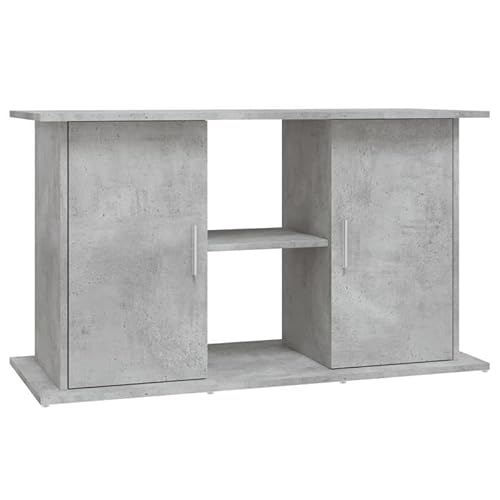 Aquariumständer Betongrau 101x41x58 cm aus Holzwerkstoff - Stabiles Regal für Aquarienfilter & Pumpen, Platzsparend & Langlebig, Ideal für Aquarienliebhaber von Eleganz