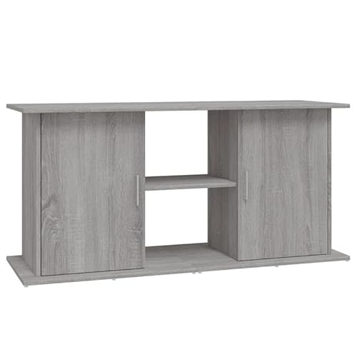 Aquariumständer Grau Sonoma 121x41x58 cm aus Holzwerkstoff – Stabiler Unterschrank für Aquarienfilter & Pumpen, Platzsparend & Langlebig für jedes Zuhause Aquariumständer Grau Sonoma 121x41x58 cm aus Holzwerkstoff – Stabiler Unterschrank für Aquarienfilter & Pumpen, Platzsparend & Langlebig für jedes Zuhause von Eleganz