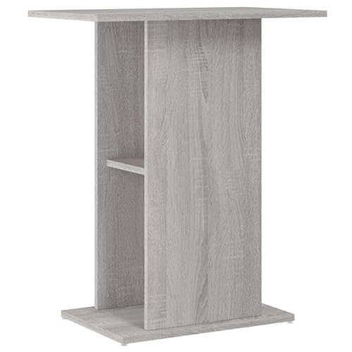 Aquariumständer Grau Sonoma 60,5x36x72,5 cm aus Holzwerkstoff – Stilvoller & Stabiler Unterschrank für Aquarienfilter & Pumpen | Perfekte Organisation & Platzoptimierung Aquariumständer Grau Sonoma 60,5x36x72,5 cm aus Holzwerkstoff – Stilvoller & Stabiler Unterschrank für Aquarienfilter & Pumpen | Perfekte Organisation & Platzoptimierung von Eleganz