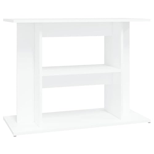 Aquariumständer aus Holzwerkstoff - 80x35x60 cm Weiß - Stabiler & Langlebiger Unterschrank für Aquarienfilter & Pumpen - Perfekte Organisation für Ihr Aquarium Aquariumständer aus Holzwerkstoff - 80x35x60 cm Weiß - Stabiler & Langlebiger Unterschrank für Aquarienfilter & Pumpen - Perfekte Organisation für Ihr Aquarium von Eleganz