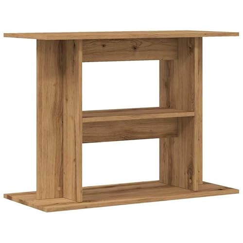 Aquariumständer aus Holzwerkstoff - Artisan-Eiche 80x35x60 cm - Stabiles Regal für Aquarienfilter & Pumpen - Platzsparende Aufbewahrung für Aquaristik-Bedarf Aquariumständer aus Holzwerkstoff - Artisan-Eiche 80x35x60 cm - Stabiles Regal für Aquarienfilter & Pumpen - Platzsparende Aufbewahrung für Aquaristik-Bedarf von Eleganz