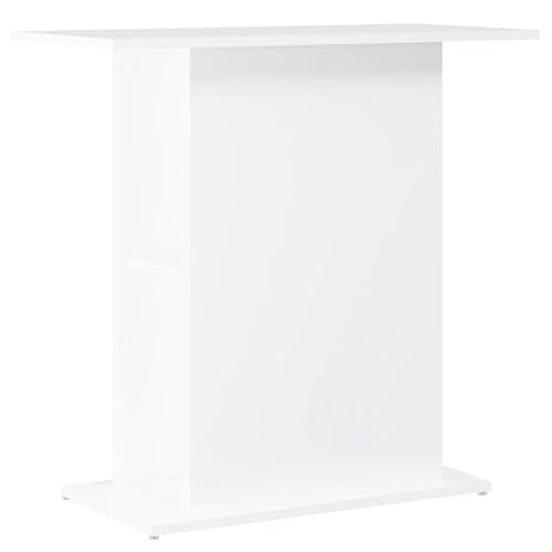 Aquariumständer aus Holzwerkstoff - Weiß 75x36x72,5 cm - Stabiles Regal für Aquarienfilter & Pumpen - Platzsparende Aufbewahrung für Aquaristik-Zubehör - Ideal für kleine Räume Aquariumständer aus Holzwerkstoff - Weiß 75x36x72,5 cm - Stabiles Regal für Aquarienfilter & Pumpen - Platzsparende Aufbewahrung für Aquaristik-Zubehör - Ideal für kleine Räume von Eleganz