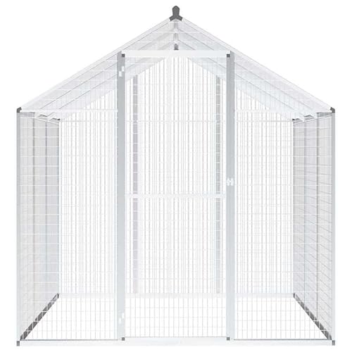 Außenvoliere aus Aluminium für Kleintiere 183x178x194 cm - Robustes Gehege mit Drahtgitter für Garten & Freigehege - Langlebig & witterungsbeständig von Eleganz