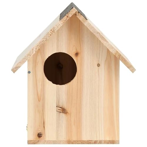 Eichhörnchenhaus aus massivem Tannenholz - Natürliches Zuhause für Eichhörnchen im Garten - Langlebig & wetterfest - 26x25x29 cm Eichhörnchenhaus aus massivem Tannenholz - Natürliches Zuhause für Eichhörnchen im Garten - Langlebig & wetterfest - 26x25x29 cm von Eleganz