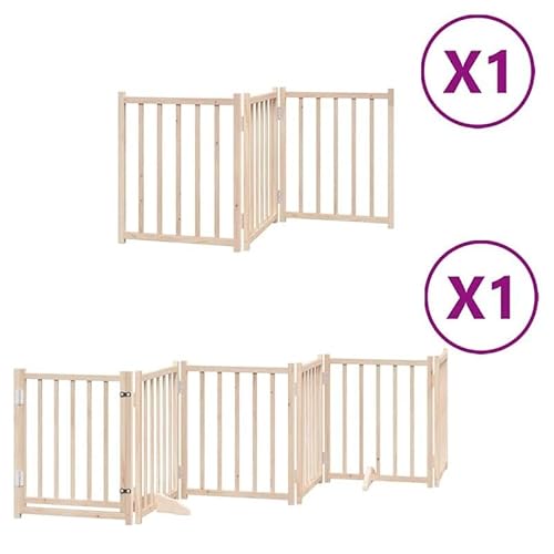 Eleganz 9-teiliges Hundetor aus Pappelholz – faltbar bis 450 cm – ideal für Garten, Terrasse & Haus – robust & langlebig – sichere Abgrenzung für Ihren Hund Eleganz 9-teiliges Hundetor aus Pappelholz – faltbar bis 450 cm – ideal für Garten, Terrasse & Haus – robust & langlebig – sichere Abgrenzung für Ihren Hund von Eleganz