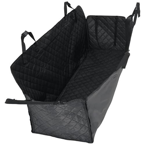 Eleganz Hunde-Autositzbezug Schwarz 137x46x50 cm – Wasserdicht & Kratzfest für Autositz-Schutz – Bequemer Hundesitz für Reisen – Ideal für Hunde Aller Größen Eleganz Hunde-Autositzbezug Schwarz 137x46x50 cm – Wasserdicht & Kratzfest für Autositz-Schutz – Bequemer Hundesitz für Reisen – Ideal für Hunde Aller Größen von Eleganz